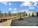 Large backyard with fenced in area and wooded area at 3001 Burton Point Ct, Waxhaw, NC 28173