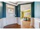 Bright entryway with view into living room at 3001 Burton Point Ct, Waxhaw, NC 28173