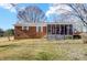 Brick ranch house with screened porch and deck at 3524 Lancaster Hwy, Monroe, NC 28112