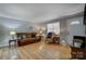 Living room with light walls and hardwood floors at 3524 Lancaster Hwy, Monroe, NC 28112