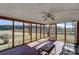 Spacious screened porch overlooking yard at 3524 Lancaster Hwy, Monroe, NC 28112