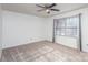 Bright bedroom with neutral walls and carpet flooring at 410 E Louisiana Ave # 2, Bessemer City, NC 28016