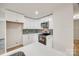 Modern kitchen featuring white cabinets and stainless steel appliances at 4328 Hancock Ter, Charlotte, NC 28205