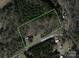 Aerial view showing home's location on a large lot at 4766 Dolph Monroe Rd, Maiden, NC 28650