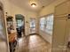 Bright kitchen with access to backyard at 9408 Holly Bend Ln, Huntersville, NC 28078