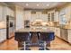 Modern kitchen with granite countertops and stainless steel appliances at 1362 Shinnecock Ln, Indian Land, SC 29707