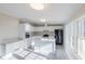 Spacious kitchen with white cabinets, stainless steel appliances, and an island at 2379 Justin Dr, York, SC 29745