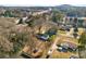 House and neighborhood aerial view at 628 Westway Dr, Gastonia, NC 28054