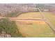 Bird's eye view of the property with a newly paved road, ready for your dream home to be built at 1502 Baileys Run, Gastonia, NC 28056