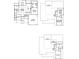 First and second floor plans showing layout including garage, bedrooms, bonus room, and loft at 1502 Baileys Run, Gastonia, NC 28056