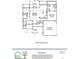 Layout showing the open floor plan featuring a Primary suite, 2-car garage, and Gathering room at 1502 Baileys Run, Gastonia, NC 28056