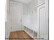 Mud room with a built in bench and storage at 1502 Baileys Run, Gastonia, NC 28056