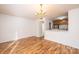 Spacious dining room featuring hardwood floors at 2433 1St Nw St # 23, Hickory, NC 28601