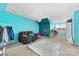 Versatile bonus room with a chalkboard accent wall at 1009 Murandy Ln, Matthews, NC 28104