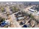 Aerial view of a house on a tree-lined street at 138 Pinckney St, Chester, SC 29706