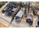 Aerial view showcasing the house's location at 138 Pinckney St, Chester, SC 29706
