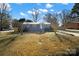 Newly painted gray ranch home with a well-maintained lawn and driveway at 206 Hunter St, York, SC 29745