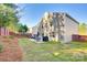 Two-story house with a gray siding and a fenced backyard at 2978 Arthur Rd, Indian Land, SC 29707