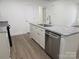 Modern kitchen with island, stainless steel appliances, and granite countertops at 3720 Turner Rd, Clover, SC 29710