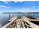 Spacious private dock with multiple slips at 111 Breezeview Pl, Mooresville, NC 28117