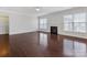 Spacious living room with hardwood floors and fireplace at 1265 Reflection Nw Ave, Concord, NC 28027