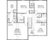 Upper floor plan with Primary bedroom, 2 bedrooms, and a loft at 13119 Hamilton Rd, Charlotte, NC 28273