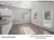 Kitchen with breakfast area and view to backyard at 13119 Hamilton Rd, Charlotte, NC 28273