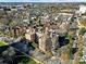 Bird's-eye view of apartment building and neighborhood at 301 W 10Th St # 205, Charlotte, NC 28202