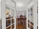 Dining room with wooden table, chairs, and hardwood floors at 301 W 10Th St # 205, Charlotte, NC 28202