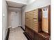 Well-lit mail room with organized mailboxes and a notice board at 301 W 10Th St # 205, Charlotte, NC 28202