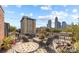 Amazing rooftop deck with city views and seating at 301 W 10Th St # 205, Charlotte, NC 28202