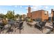 Spacious rooftop deck with city views and seating at 301 W 10Th St # 205, Charlotte, NC 28202