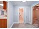 Hallway with access to bathroom and bedroom at 315 W Clairmont St, Troy, NC 27371