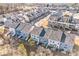 Wide shot of townhome community at 3323 Glenn Hope Way, Matthews, NC 28104