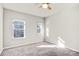 Bright bedroom with carpet and ceiling fan at 3323 Glenn Hope Way, Matthews, NC 28104