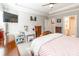 Main bedroom with a queen-size bed and en-suite bathroom at 5158 Turtle Creek Dr, Denver, NC 28037