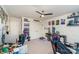 Bright bedroom with built-in shelving and gaming chairs at 612 Spencer Ln, Kannapolis, NC 28081