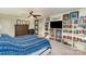 Spacious bedroom with a dresser, bookcase, and en-suite bathroom at 612 Spencer Ln, Kannapolis, NC 28081