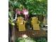 Relaxing deck with yellow chairs, perfect for enjoying the outdoors at 8149 Mattingridge Dr, Charlotte, NC 28270