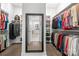 Large walk-in closet with ample hanging space and shelving at 11112 Benjamin Smith Ave, Huntersville, NC 28078