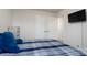 Bedroom with double bed and built-in shelving at 18106 Pear Hawthorne Dr, Huntersville, NC 28078