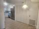 Kitchen with stainless steel appliances and white cabinets at 3508 Colony Rd # H, Charlotte, NC 28211