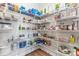 Well-organized pantry with ample shelving for storage at 1025 Lake Como Dr, Monroe, NC 28110