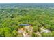 Scenic aerial view of the home nestled among lush trees and the surrounding neighborhood at 1037 Oakmont Dr, Rock Hill, SC 29732