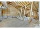 Unfinished attic space revealing the framework and potential at 1037 Oakmont Dr, Rock Hill, SC 29732