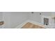 A laundry room that features hardwood floors and utility hookups at 1037 Oakmont Dr, Rock Hill, SC 29732