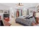 Spacious main bedroom with ensuite bath and ample closet space at 2740 Hill Top Dr, Salisbury, NC 28147