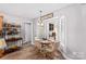 Bright breakfast nook with bay window and table for four at 2740 Hill Top Dr, Salisbury, NC 28147