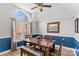 Charming dining room with hardwood floors and a large window at 2740 Hill Top Dr, Salisbury, NC 28147