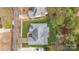 Top-down view of single Gathering home and yard at 3065 River Bend Dr, Tega Cay, SC 29708